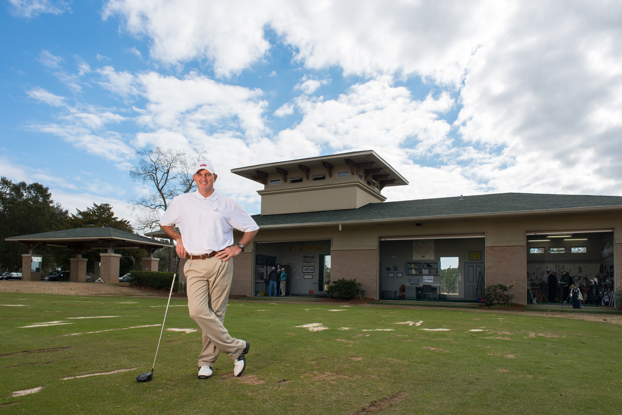 Rob Noel Golf Academy at Money Hill Golf Club Logo